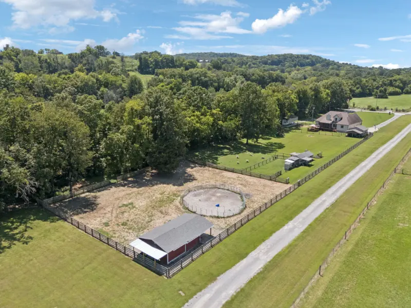 5325 Tater Peeler Rd drone View of backyard